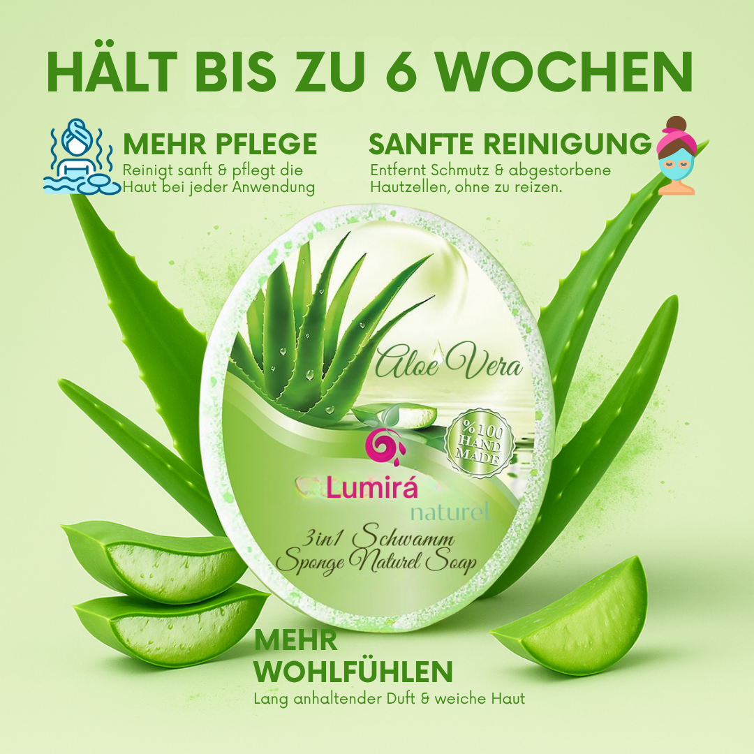 Spürbar gepflegte Haut, dank der Kraft der Aloe Vera